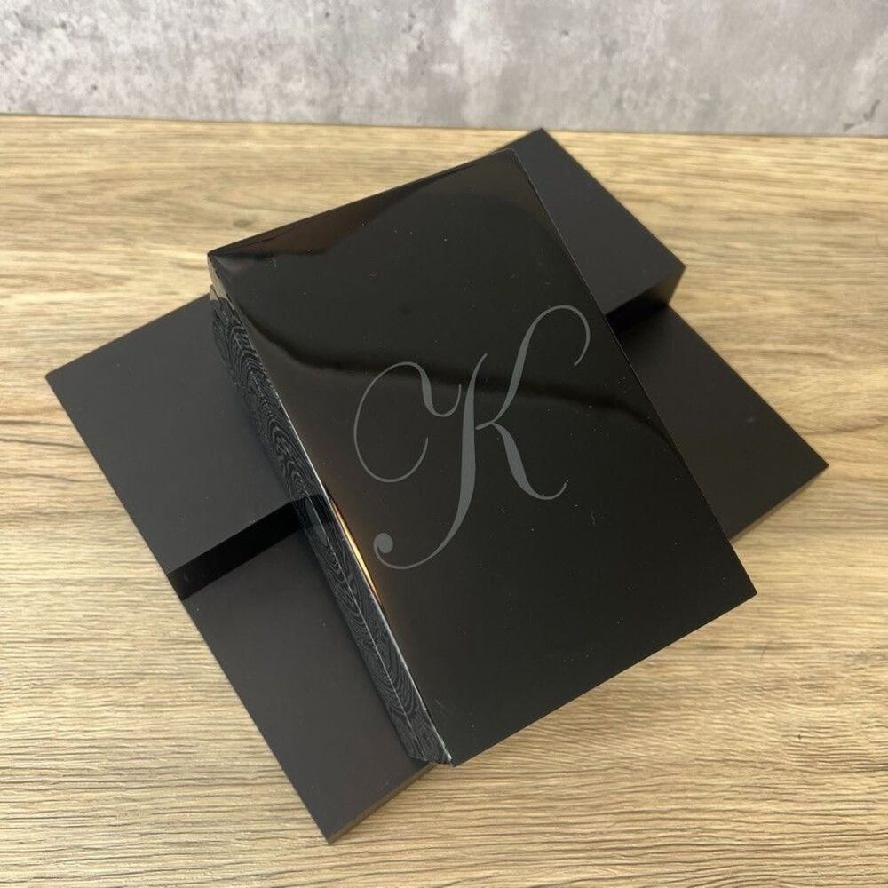 Kilian Paris Phantom Black Luxury Lacquer Coffret Box Key Lock *no key